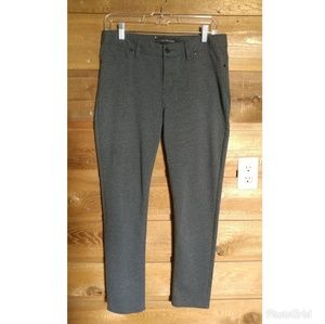Calvin Klein Skinny Ankle Pants 10 Gray Cropped